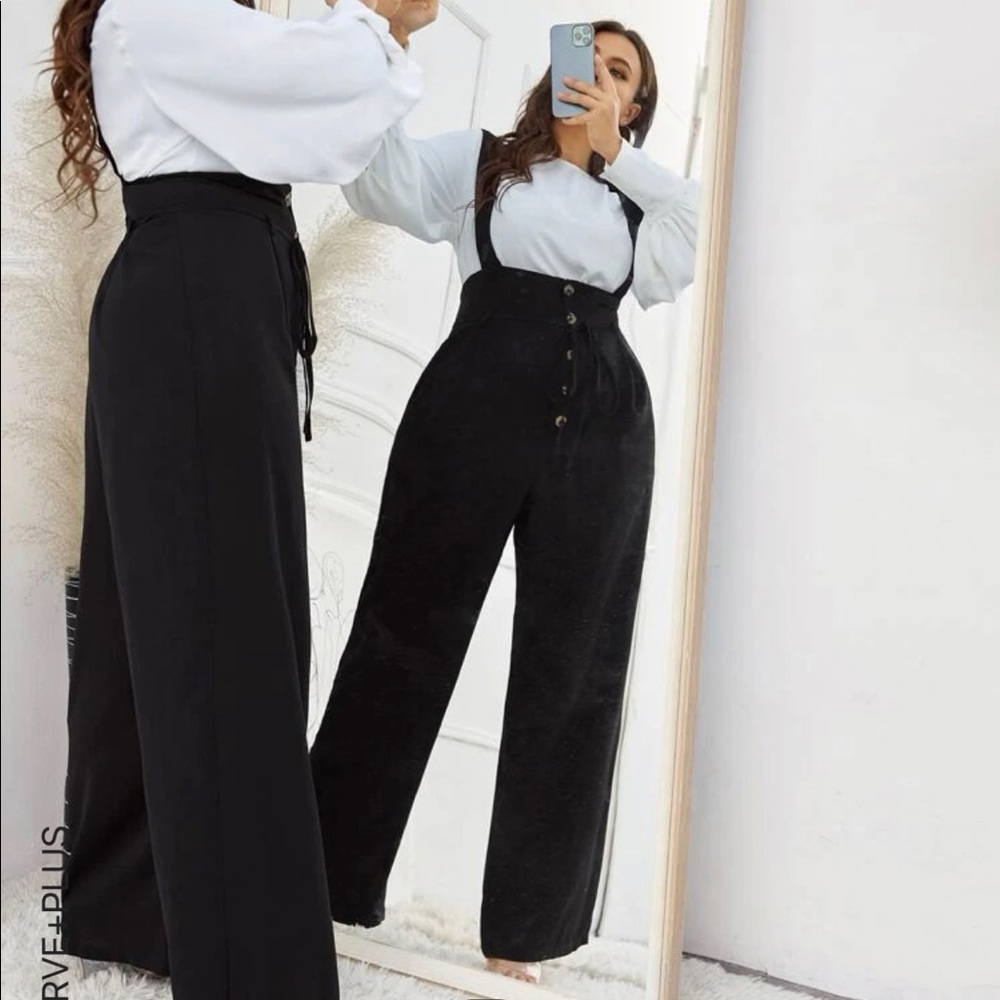 Black Pant Jumpsuit (No Top)